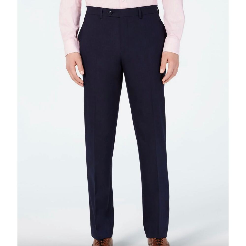 NWT Club Room Classic Fit Suit Pants, Navy, Men's 43W x 33L